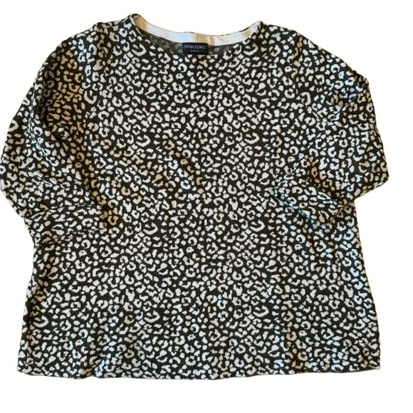 Cynthia Rowley | Leopard Print Sweater - Picture 1 of 4